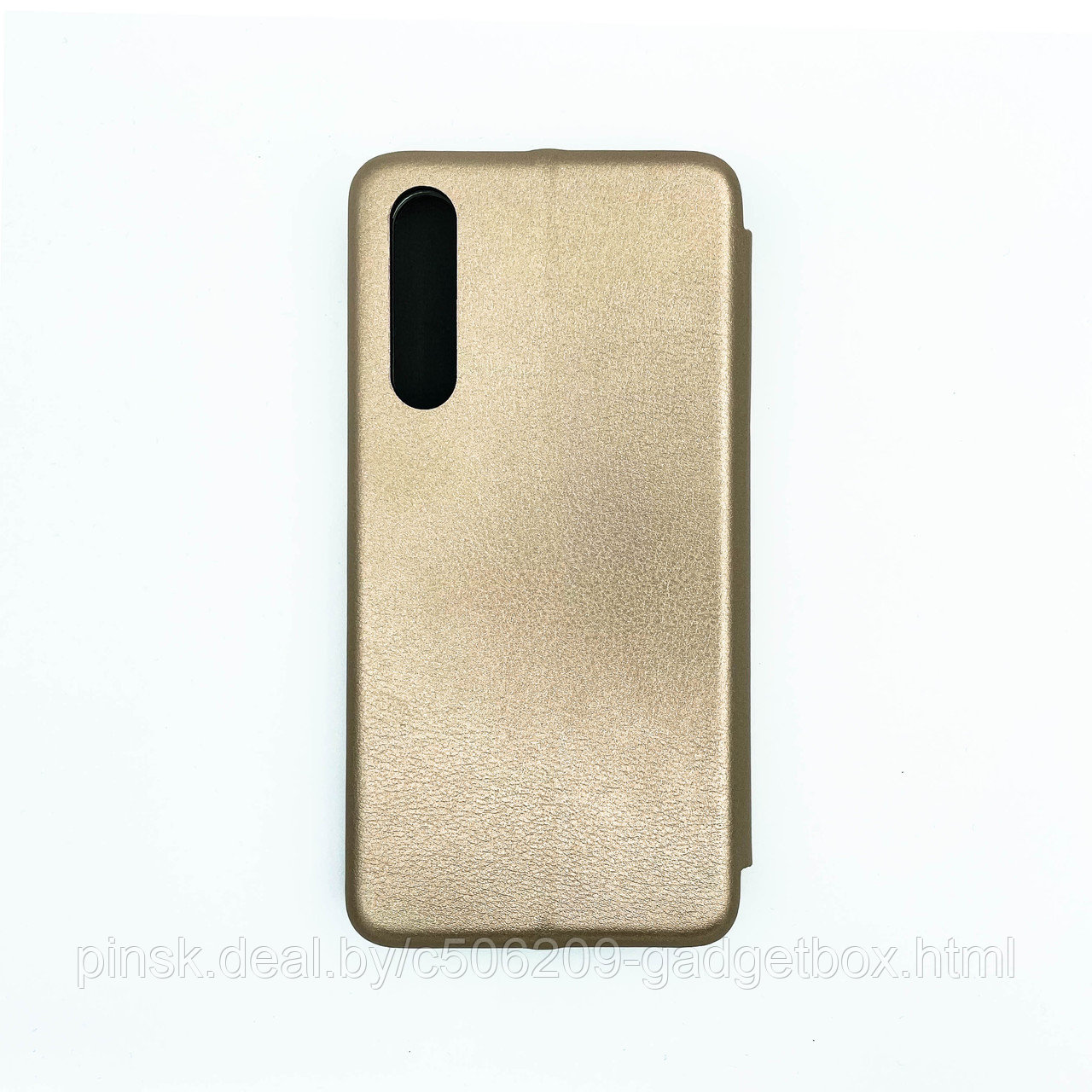 Чехол-книжка Flip Case для Xiaomi Mi 9SE Золотой, экокожа - фото 2 - id-p130058880