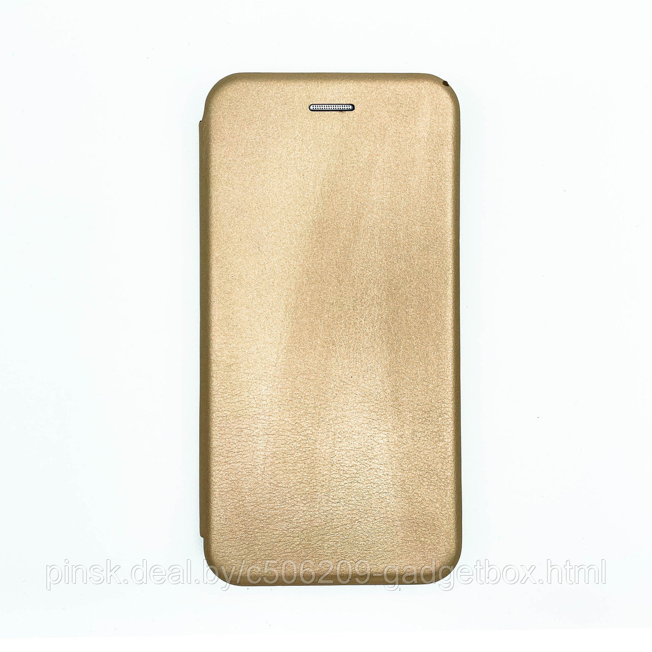 Чехол-книжка Flip Case для Xiaomi Mi 9 Золотой, экокожа - фото 1 - id-p130058874