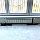 Радиатор алюминиевый белый бок. подкл. Silver S 290, фото 3