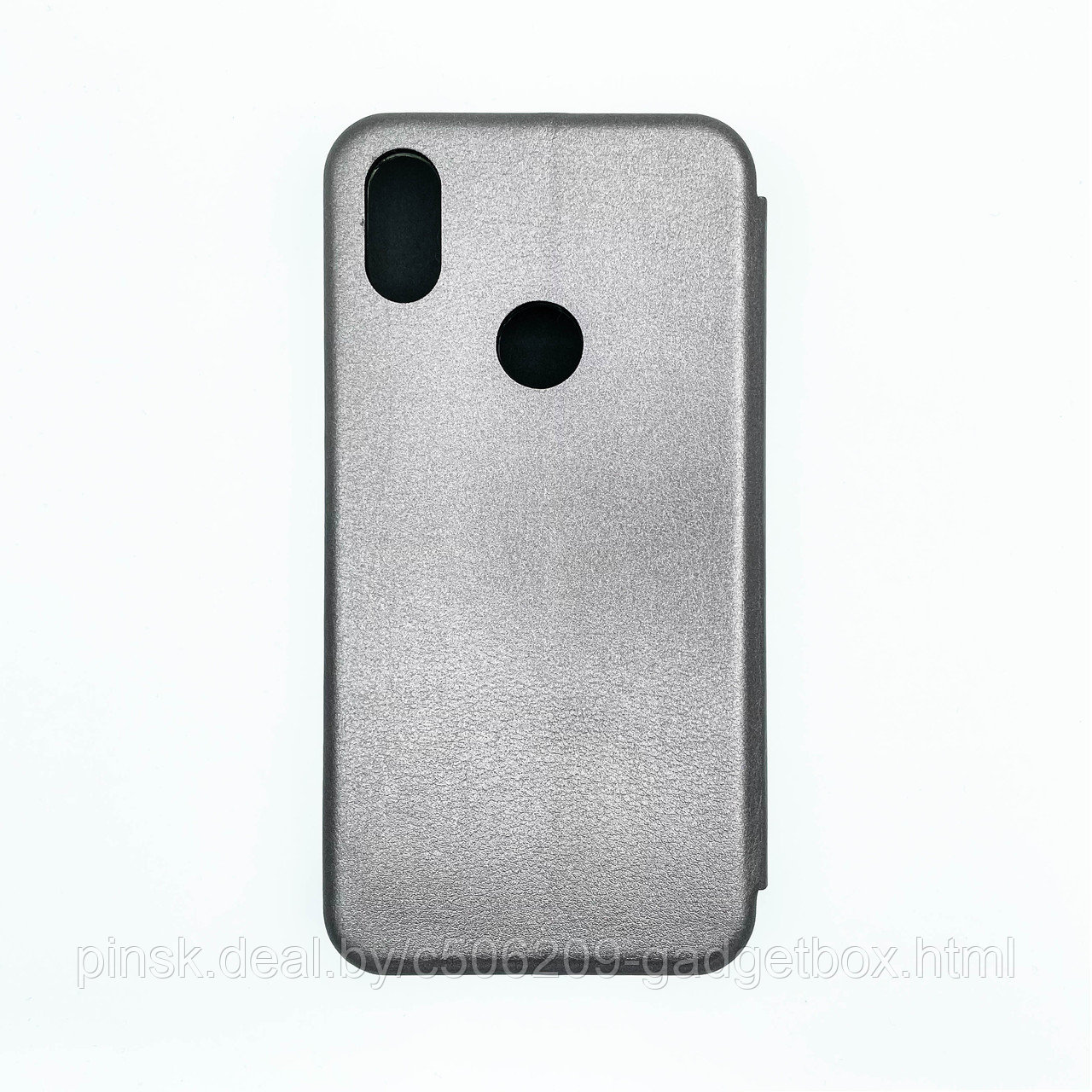 Чехол-книжка Flip Case для Xiaomi Redmi S2 / Redmi Y2 Серый, экокожа - фото 2 - id-p130059029