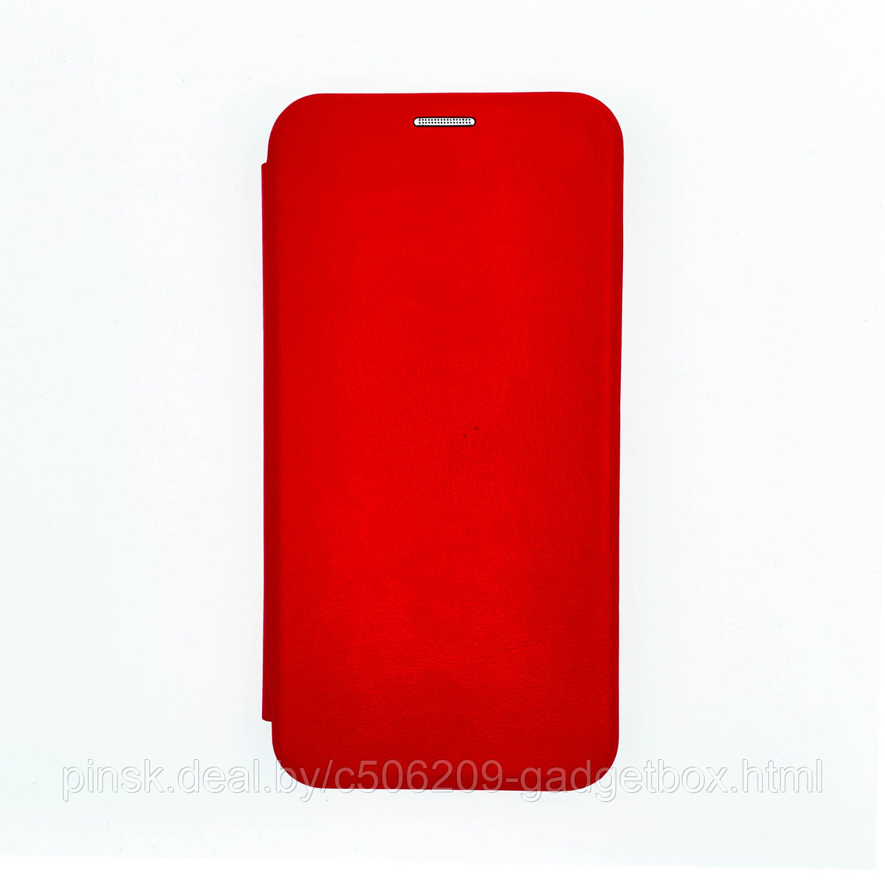 Чехол-книжка Flip Case для Xiaomi Mi 9 Lite / Mi CC9 Красный, экокожа - фото 1 - id-p130058875