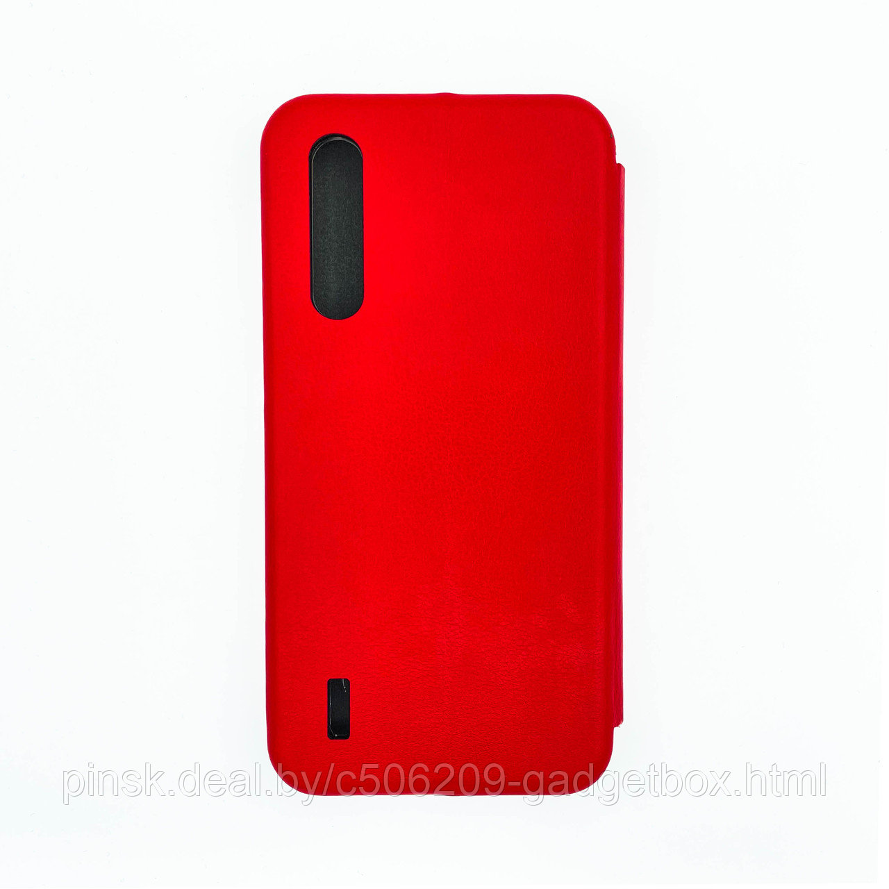 Чехол-книжка Flip Case для Xiaomi Mi 9 Lite / Mi CC9 Красный, экокожа - фото 2 - id-p130058875