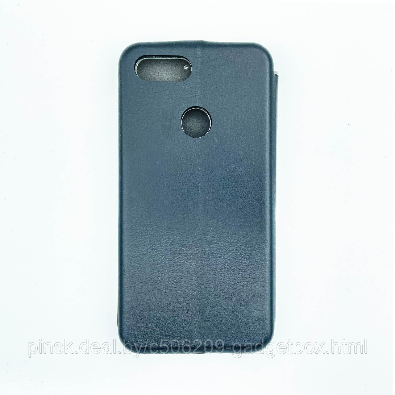 Чехол-книжка Flip Case для Xiaomi Mi 8 Lite Черный, экокожа - фото 2 - id-p130058866