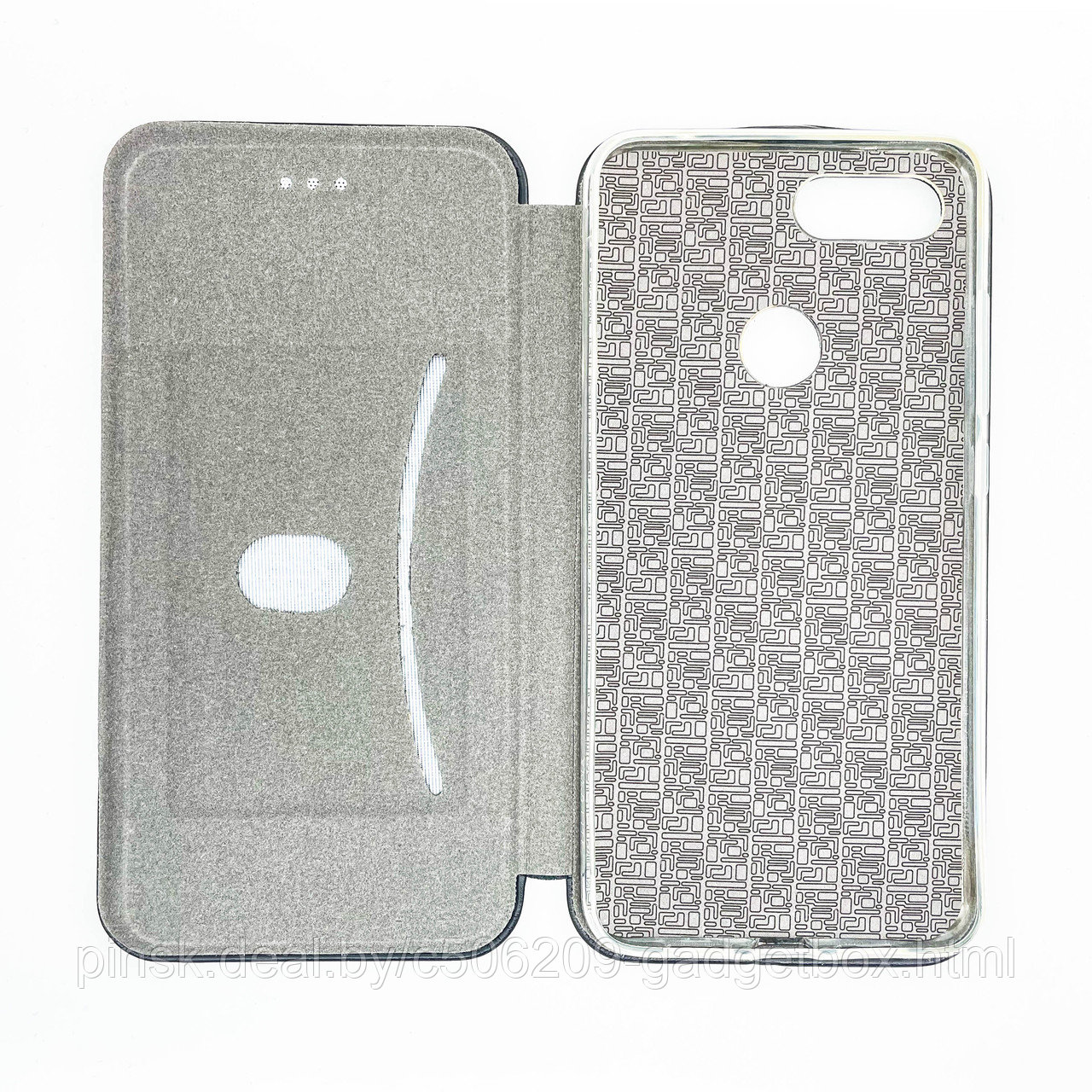 Чехол-книжка Flip Case для Xiaomi Mi 8 Lite Черный, экокожа - фото 3 - id-p130058866