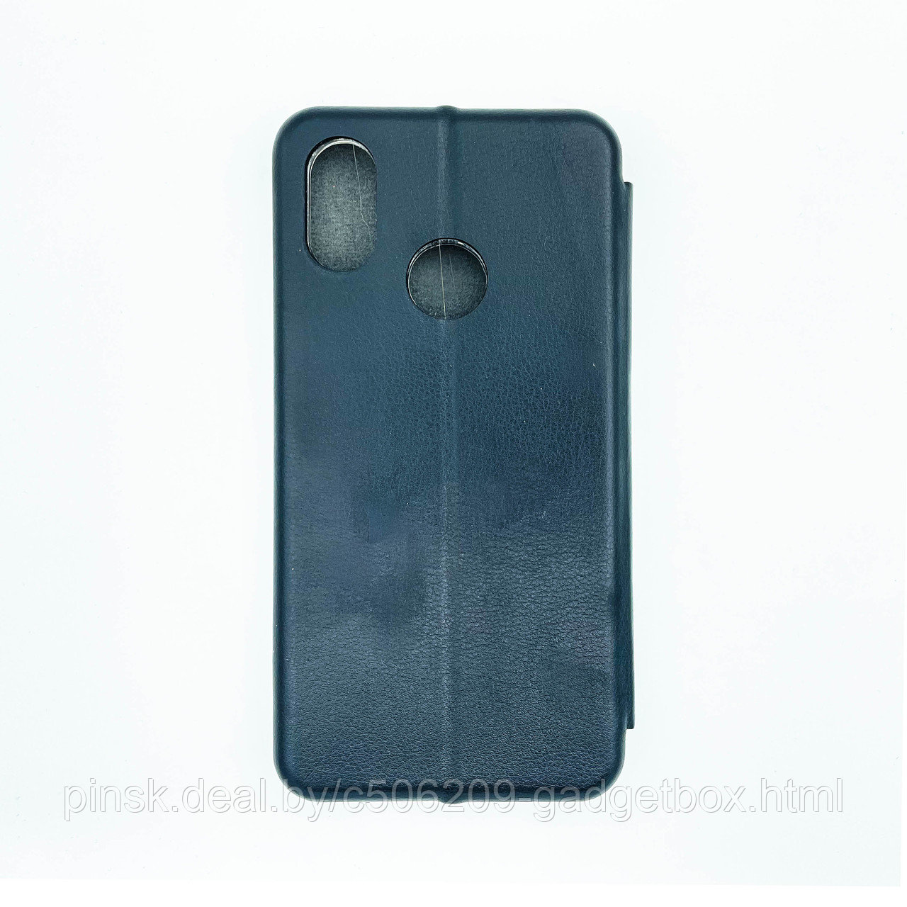 Чехол-книжка Flip Case для Xiaomi Mi 8 Черный, экокожа - фото 2 - id-p130058862