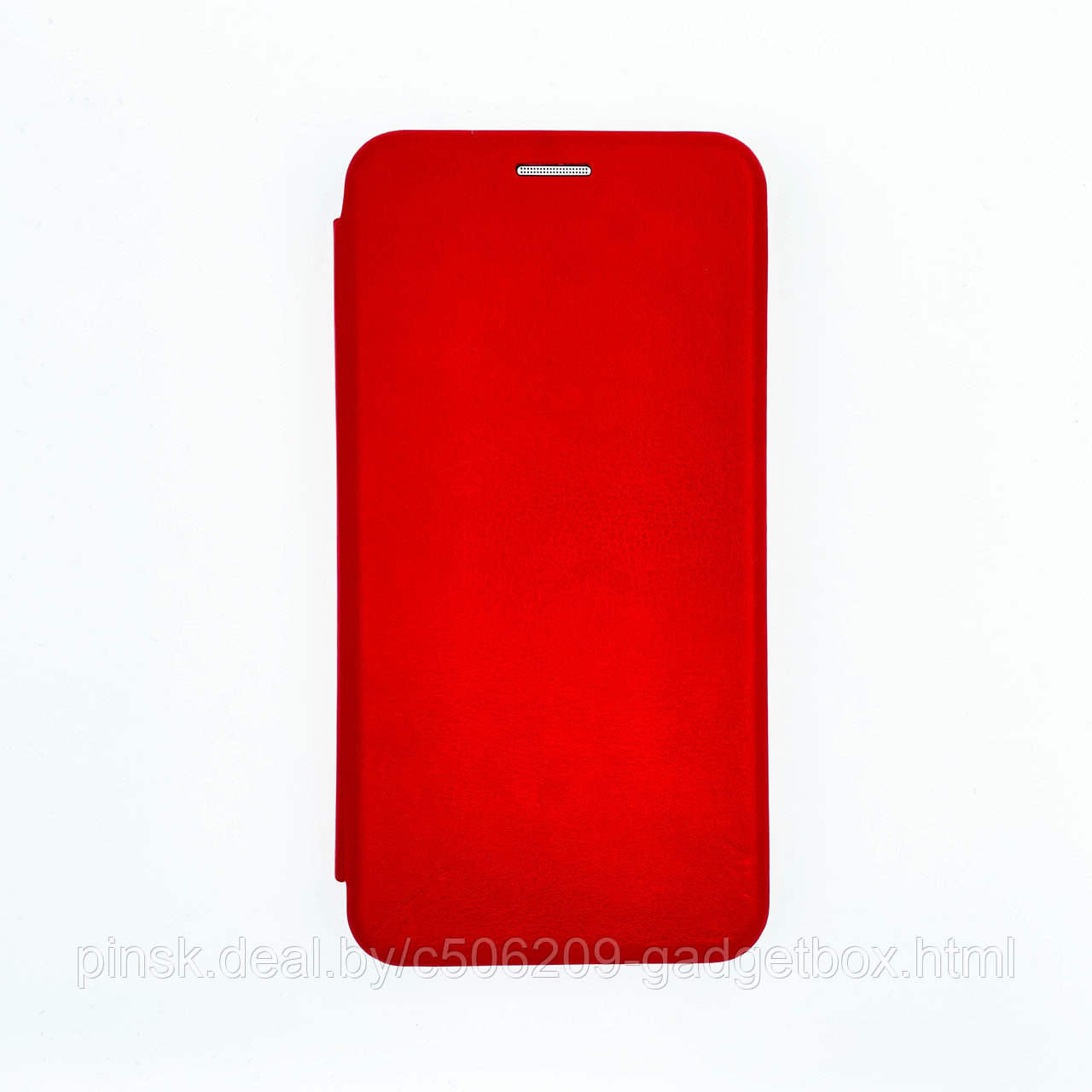 Чехол-книжка Flip Case для Xiaomi Mi 8 Красный, экокожа - фото 1 - id-p130058863