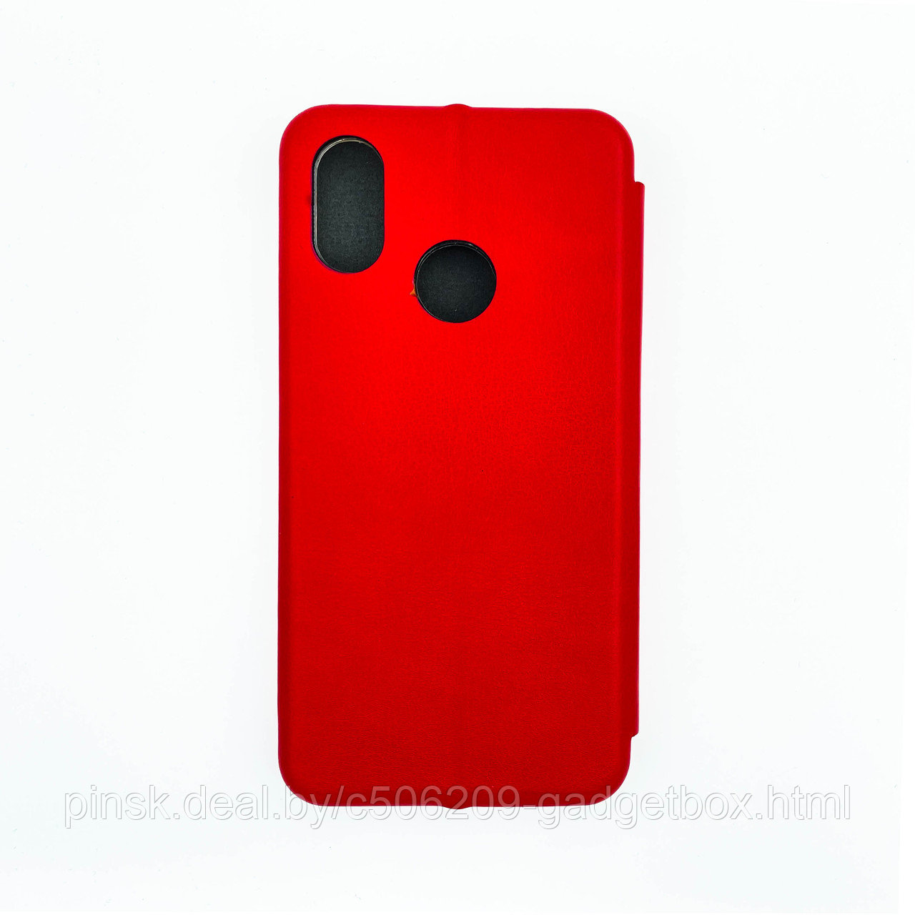 Чехол-книжка Flip Case для Xiaomi Mi 8 Красный, экокожа - фото 2 - id-p130058863