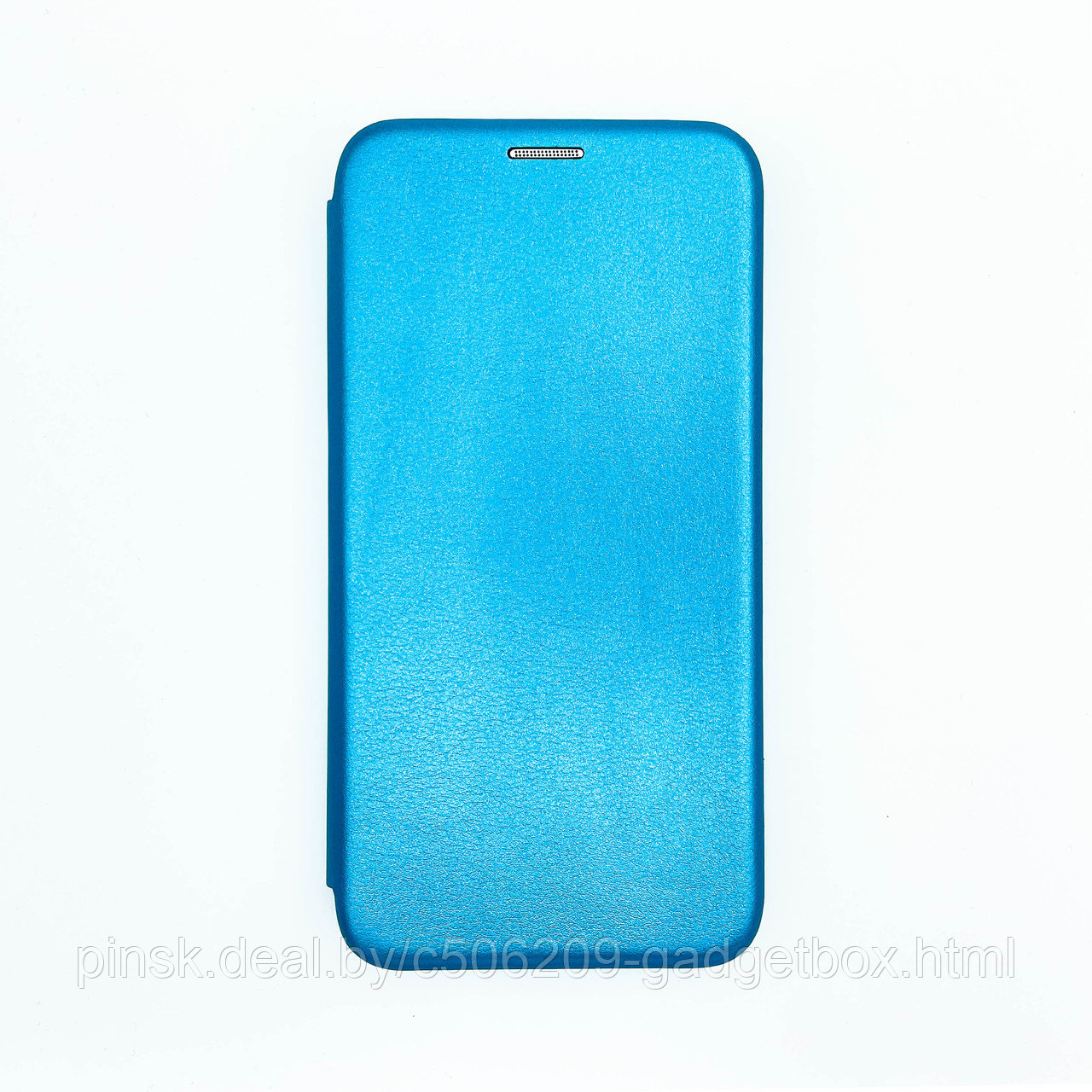 Чехол-книжка Flip Case для Xiaomi Mi 8 Голубой, экокожа - фото 1 - id-p130058864