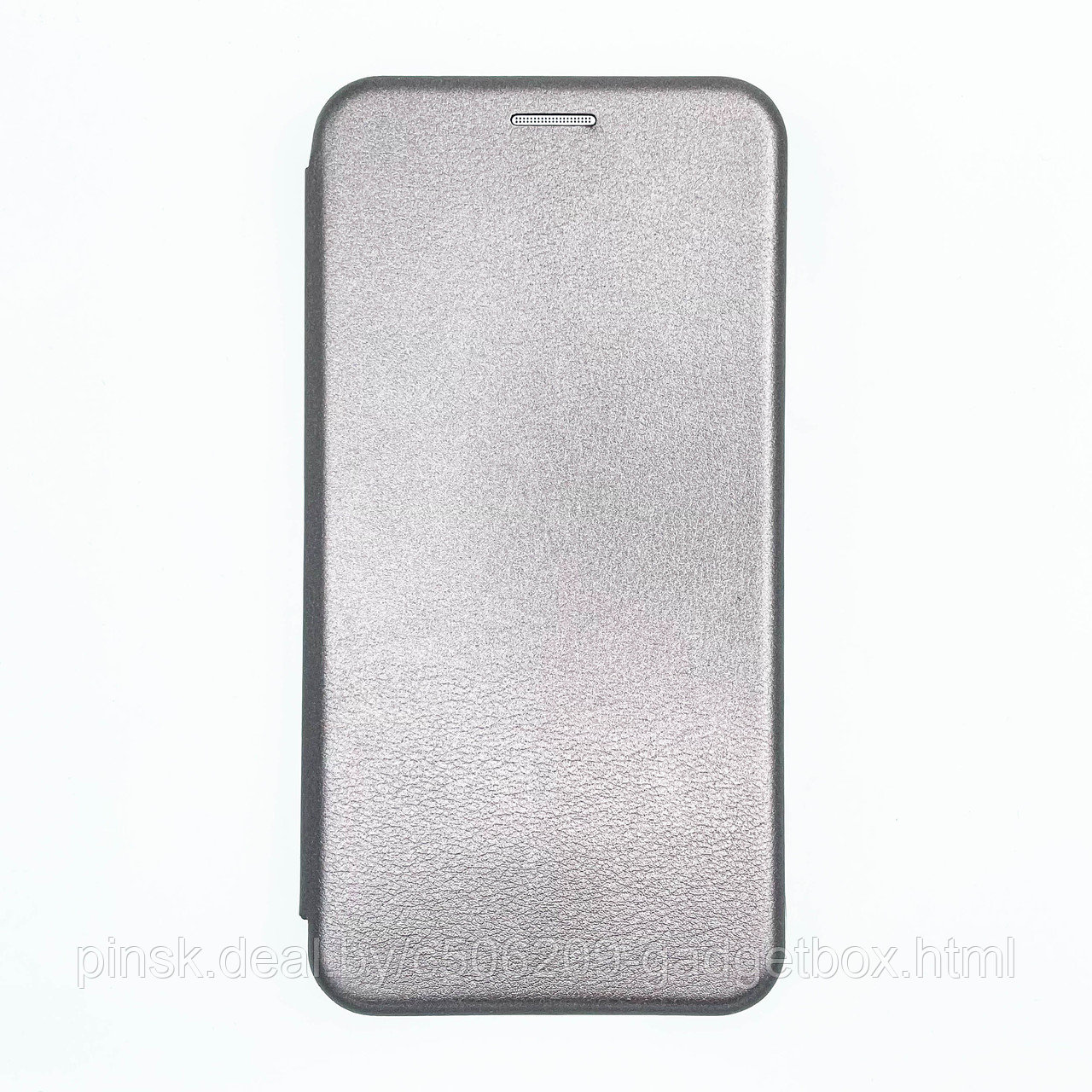 Чехол-книжка Flip Case для Xiaomi Mi 8 Серый, экокожа - фото 1 - id-p130058865