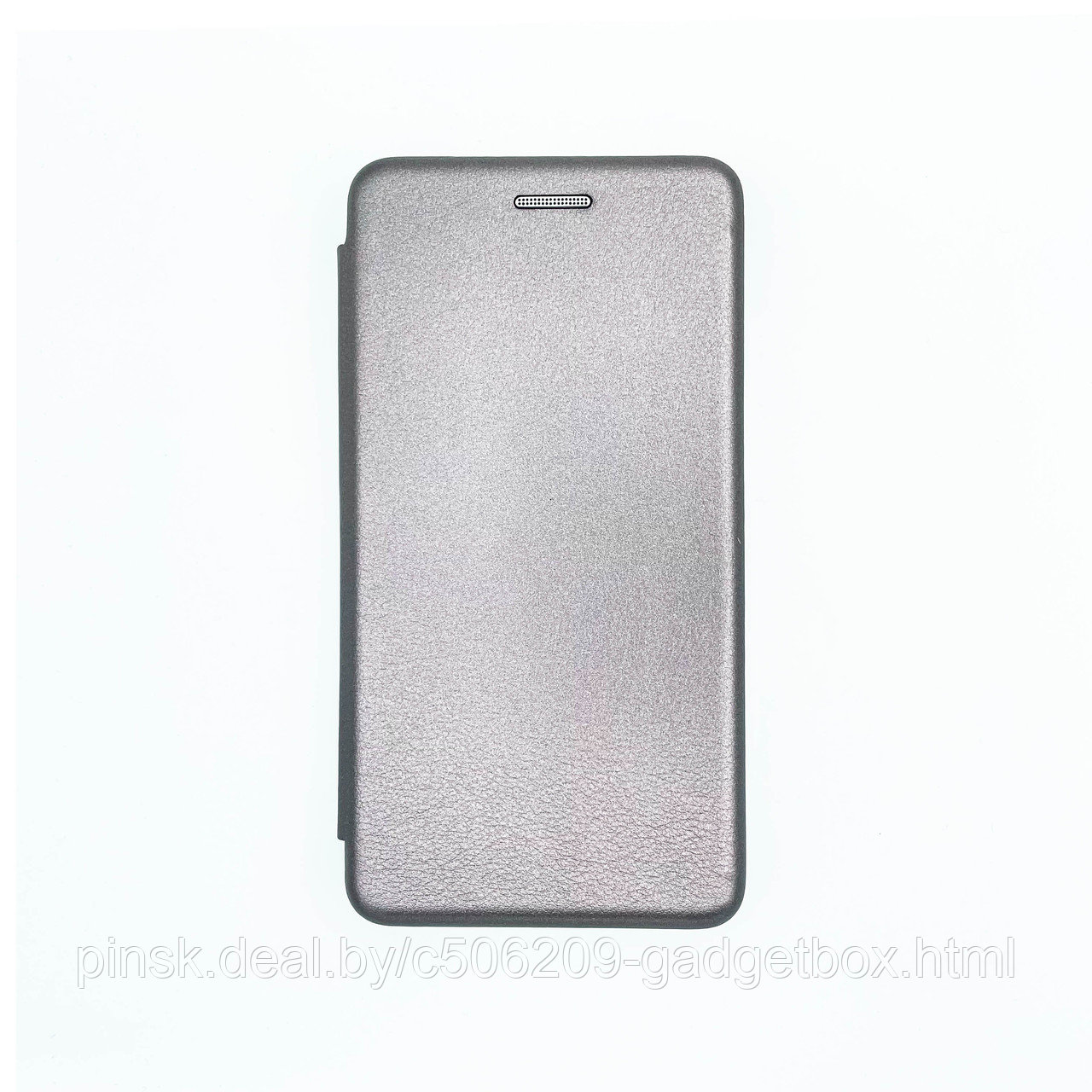 Чехол-книжка Flip Case для Xiaomi Redmi 4X Серый, экокожа - фото 1 - id-p130058944