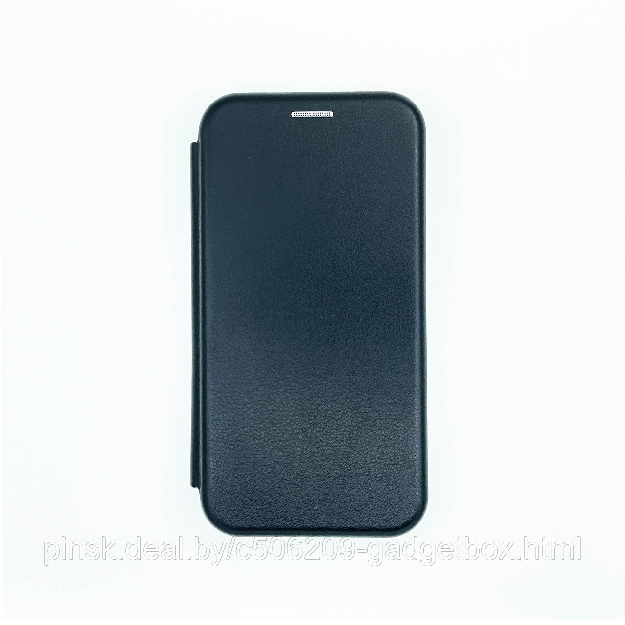 Чехол-книжка Flip Case для Xiaomi Redmi 4X Черный, экокожа - фото 1 - id-p130058941