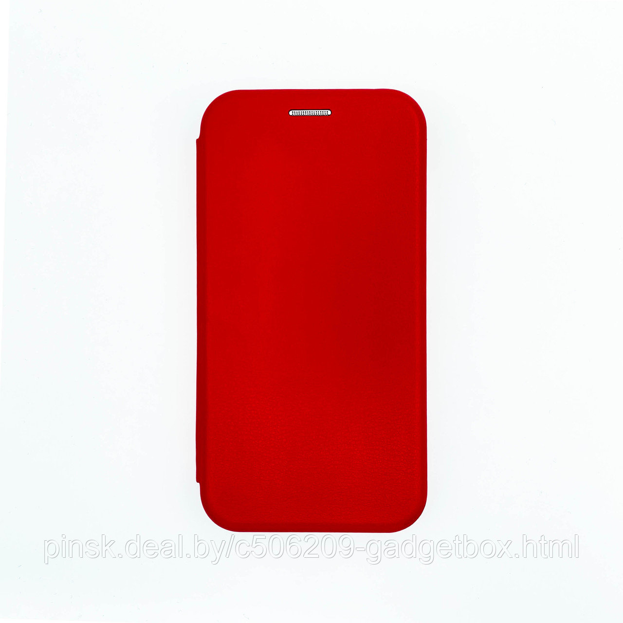 Чехол-книжка Flip Case для Xiaomi Redmi 4X Красный, экокожа - фото 1 - id-p130058946