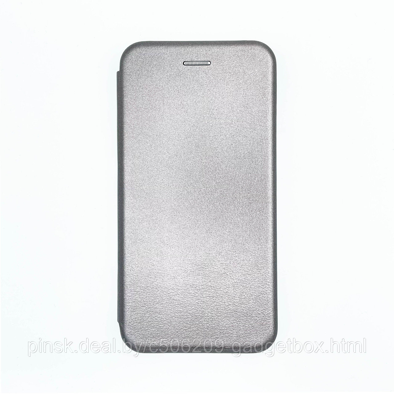 Чехол-книжка Flip Case для Xiaomi Redmi 5 Plus Серый, экокожа - фото 1 - id-p130058954