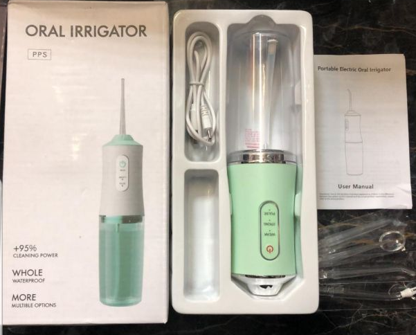 Ирригатор (флоссер) для гигиены полости рта Oral Irrigator 4 сменные насадки - фото 3 - id-p152916594