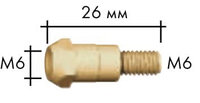 Вставка (10 шт) М6 26мм №142.0003 для MB EVO 240D