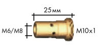 Вставка (10 шт) М6 25мм №142.0008 для MB EVO 401D/501D