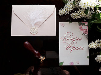 Пригласительное пион
