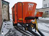 Кормораздатчик КС-1300 с вертикальным расположением шнеков, фото 6