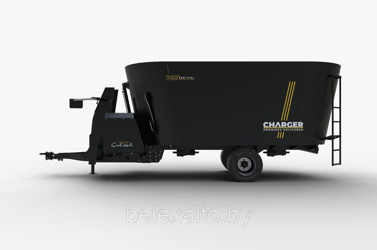 Кормораздатчик Charger DOUBLE 16 с вертикальным расположением шнеков - фото 2 - id-p152947655