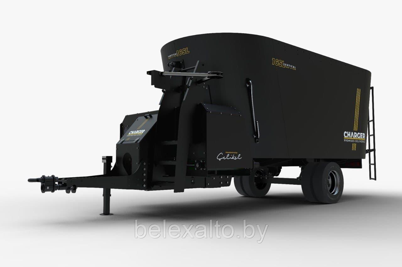 Кормораздатчик Charger DOUBLE 22 с вертикальным расположением шнеков