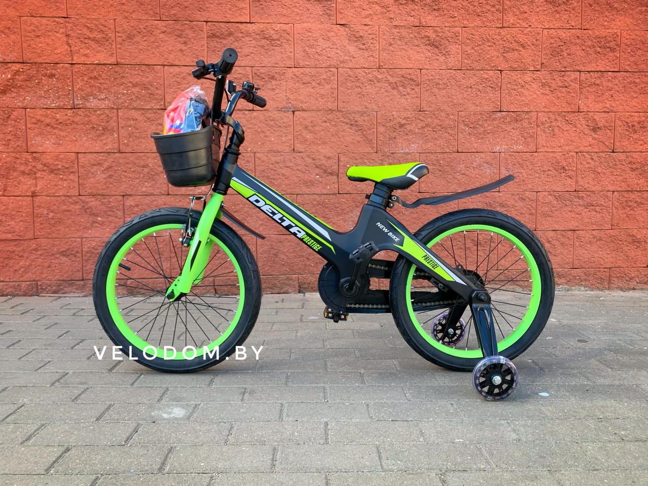 Велосипед детский Delta Prestige 18" зеленый