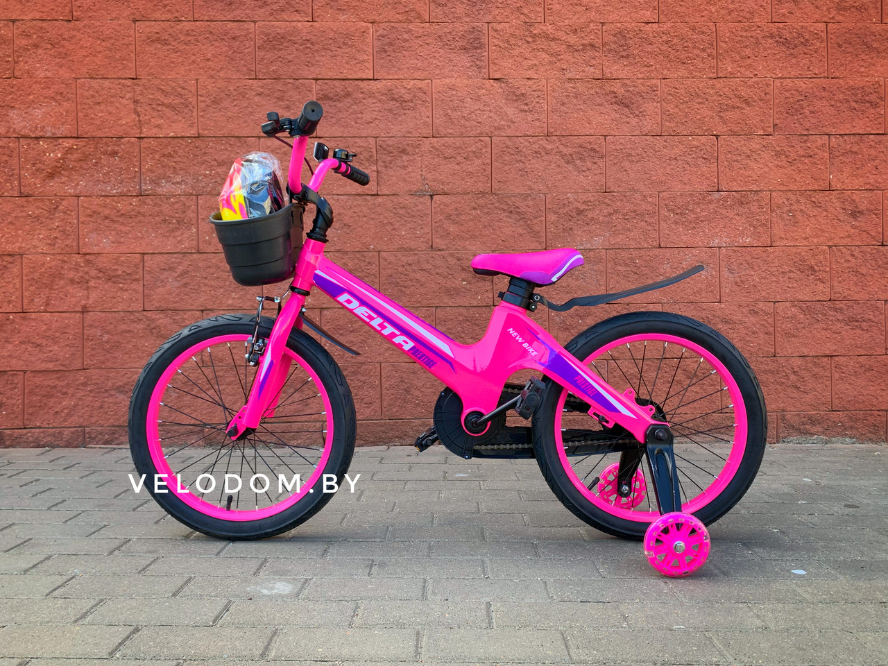 Велосипед детский Delta Prestige 18" розовый