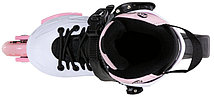 Детские роликовые коньки Powerslide Khaan Jr. LTD розовые р-р 27-30, фото 2