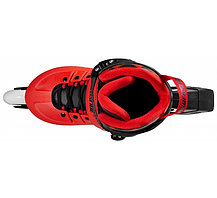 Роликовые коньки Powerslide Phuzion Universe красные (4 колеса) р-р 37-40, фото 2