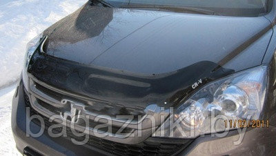 Дефлектор капота EGR Honda CR-V 2009-2012 с загибом. РАСПРОДАЖА - фото 1 - id-p152960121