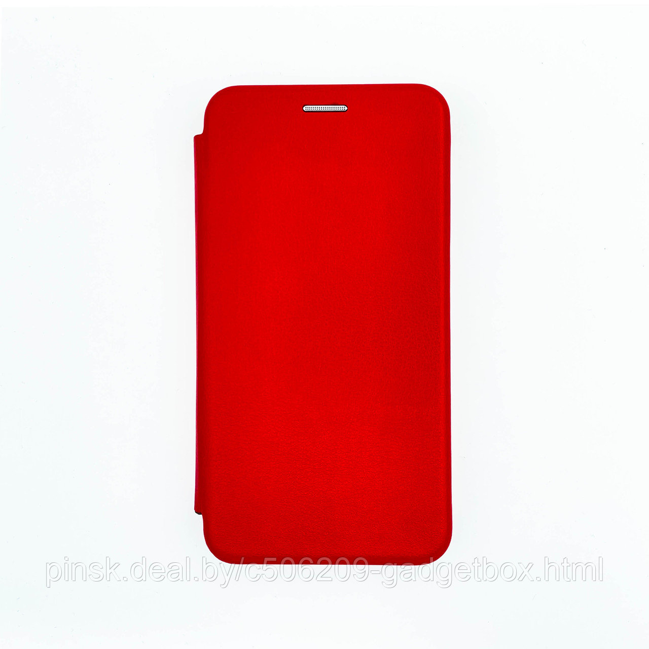 Чехол-книжка Flip Case для Xiaomi Redmi 6 Красный, экокожа - фото 1 - id-p130058960