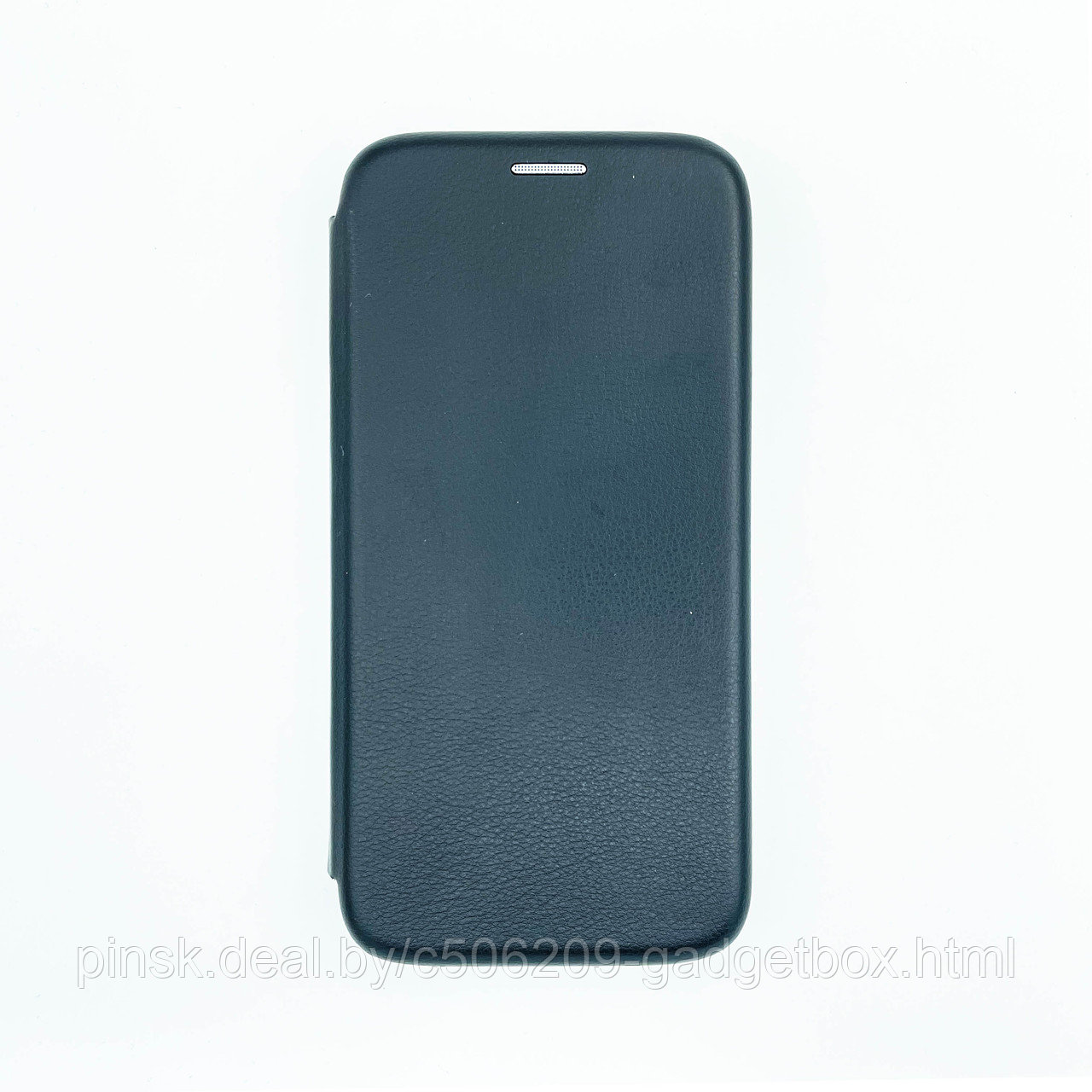 Чехол-книжка Flip Case для Xiaomi Redmi 6 Pro / Mi A2 Lite Черный, экокожа - фото 1 - id-p130058964