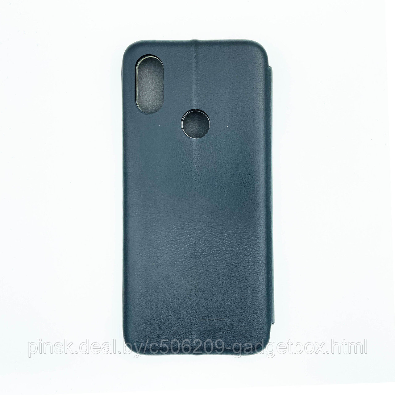 Чехол-книжка Flip Case для Xiaomi Mi A2 / Mi 6x Черный, экокожа - фото 2 - id-p130058887