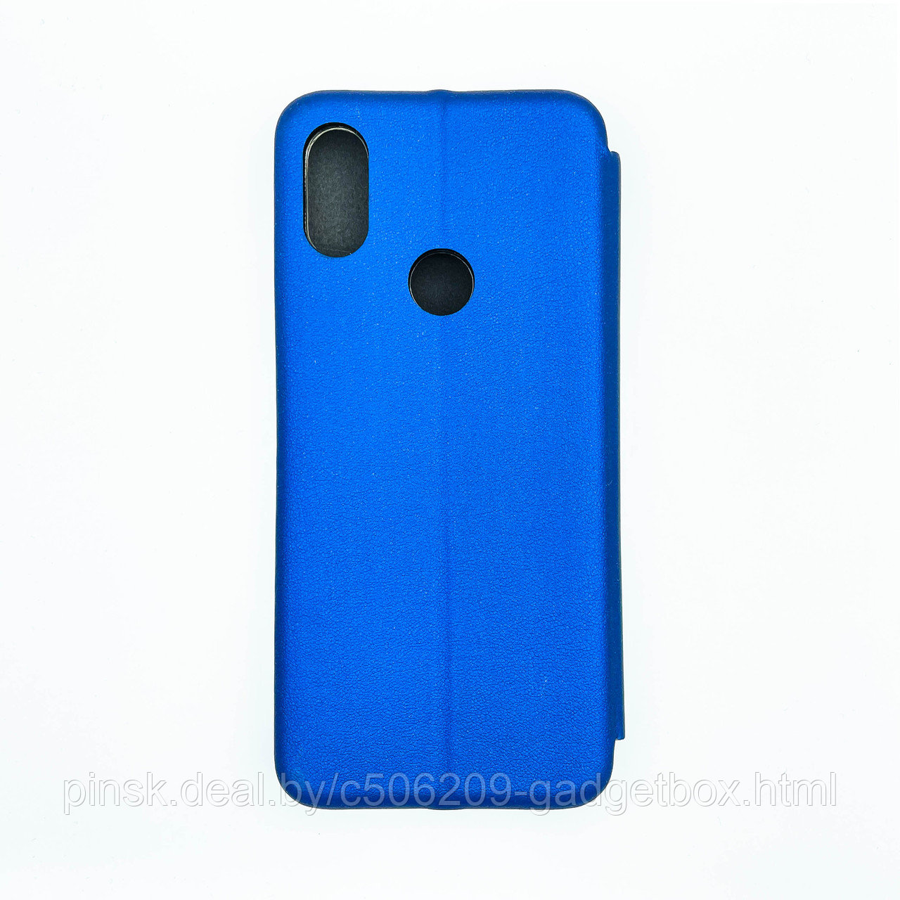 Чехол-книжка Flip Case для Xiaomi Mi A2 / Mi 6x Синий, экокожа - фото 2 - id-p130058889