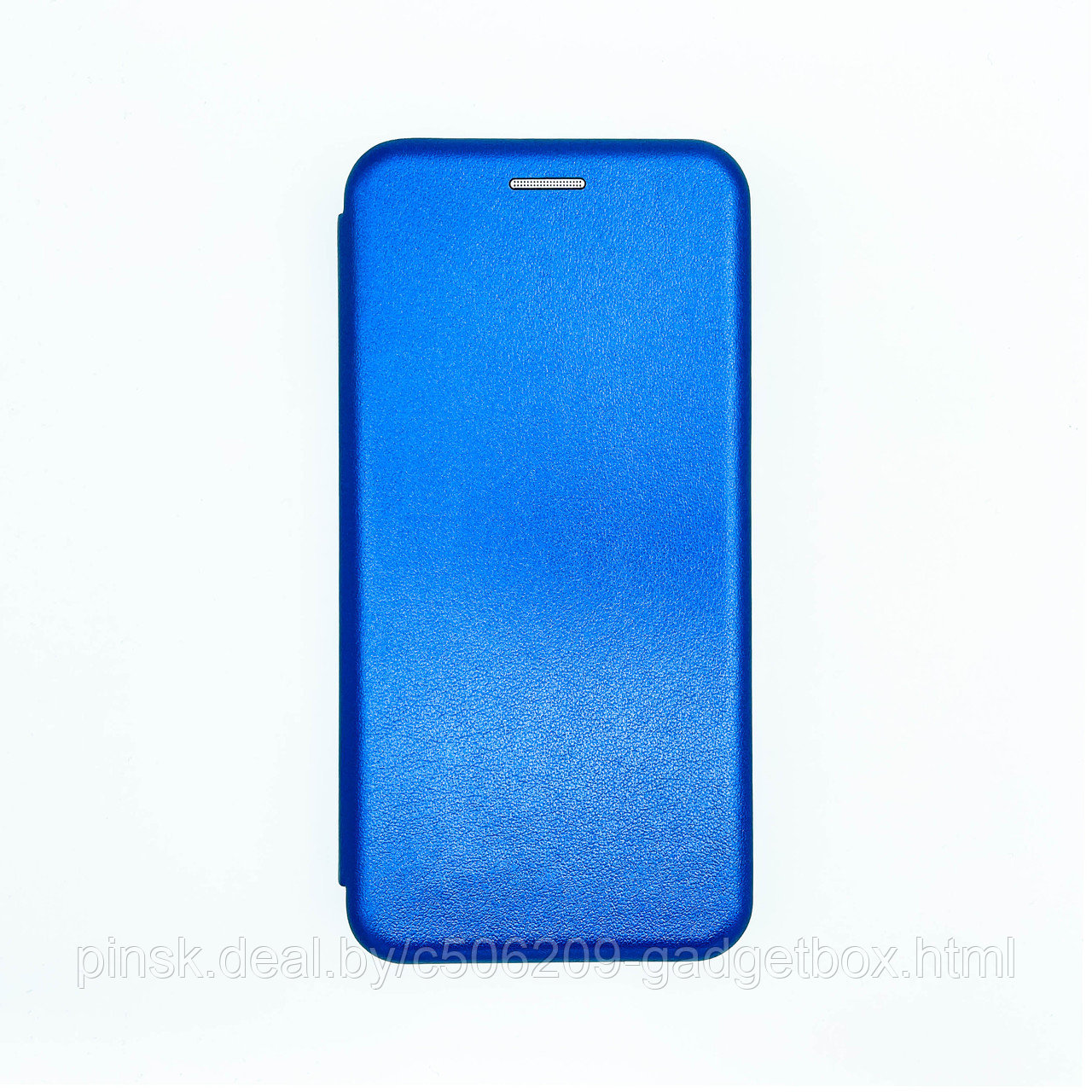 Чехол-книжка Flip Case для Xiaomi Redmi 6 Pro / Mi A2 Lite Синий, экокожа - фото 1 - id-p130058965
