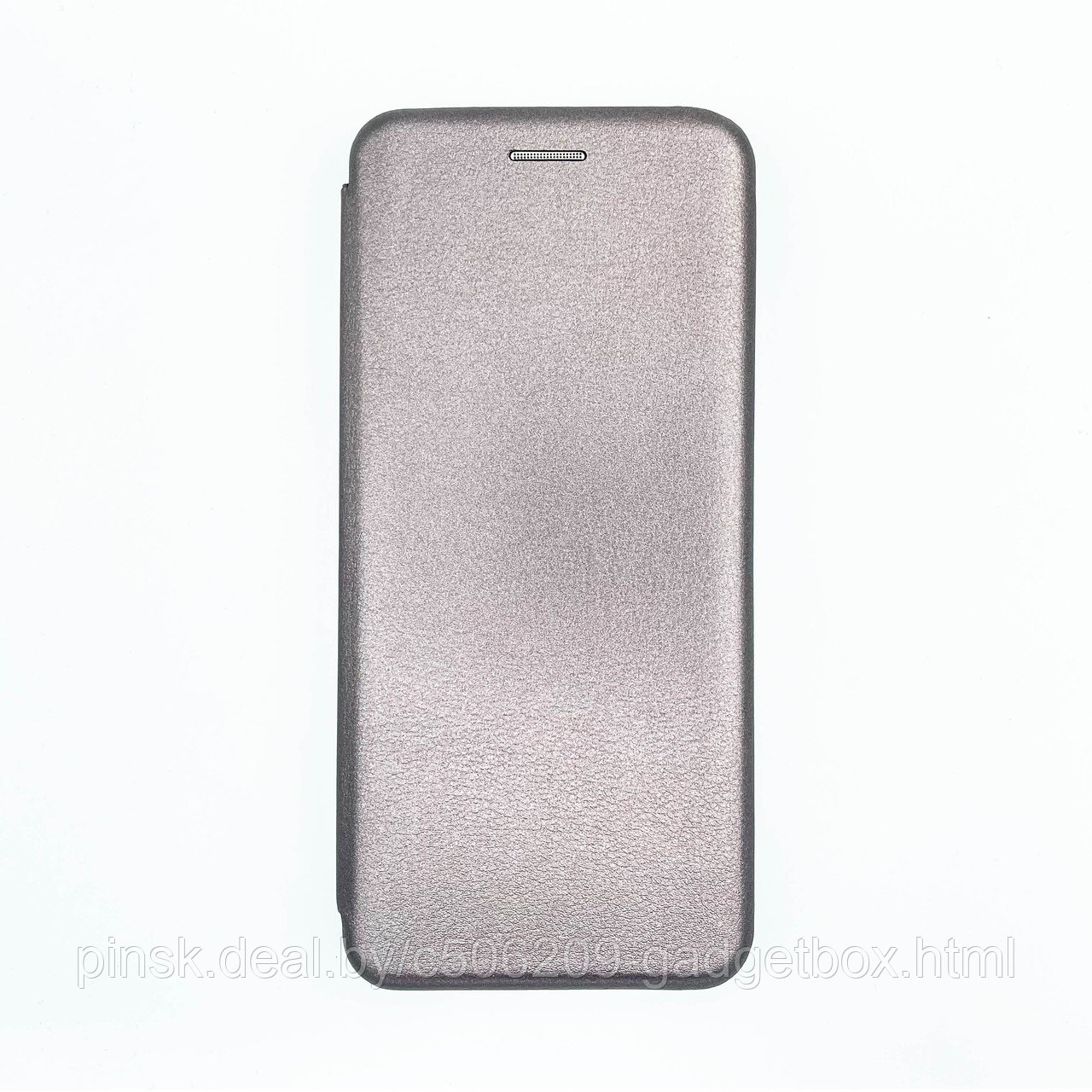 Чехол-книжка Flip Case для Xiaomi Redmi Note 7 / Redmi Note 7 Pro Серый, экокожа - фото 1 - id-p130059003