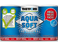 Водорастворимая туалетная бумага Thetford Aqua Soft 6 рулонов