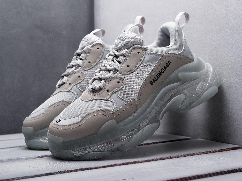 Кроссовки Balenciaga Triple S White Clear Sole купить в интернет магазине