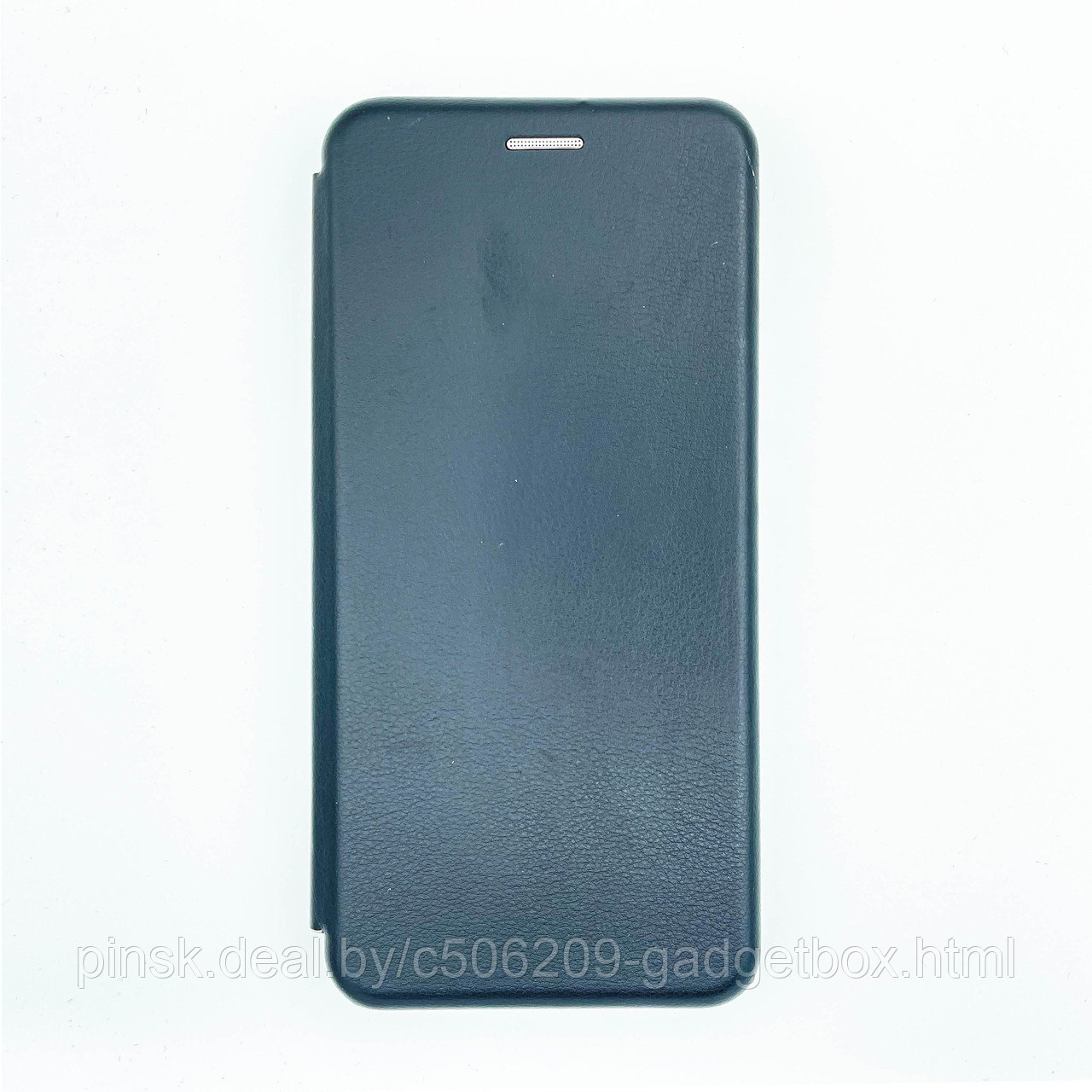 Чехол-книжка Flip Case для Xiaomi Redmi 9A Черный, экокожа - фото 1 - id-p130058986