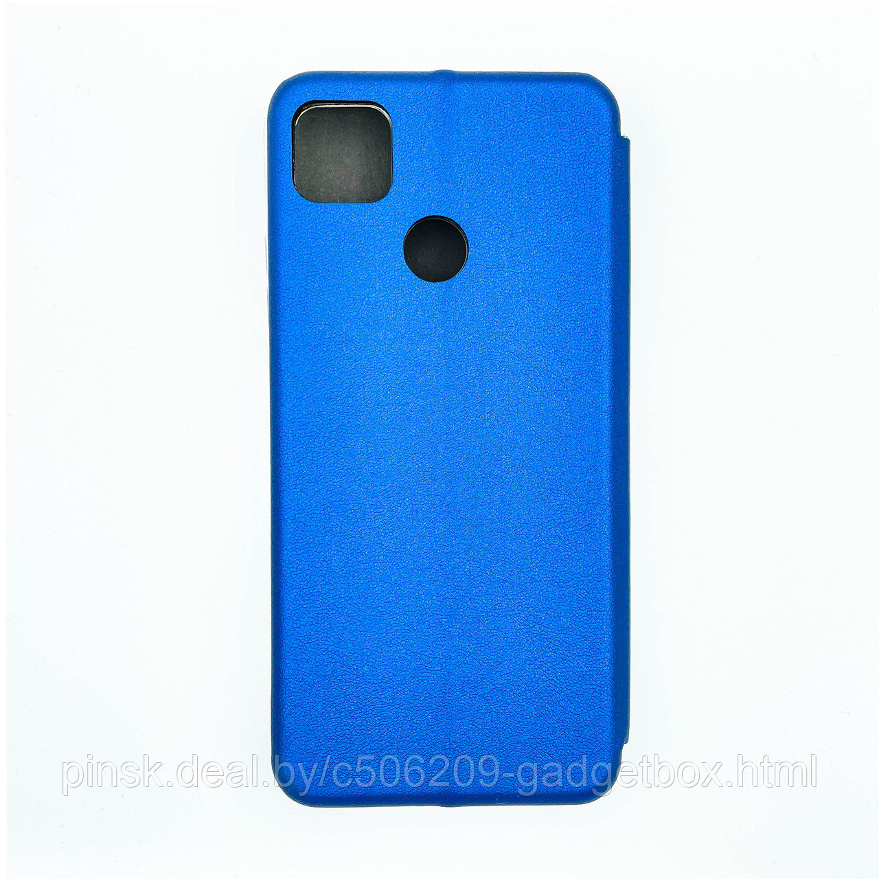 Чехол-книжка Flip Case для Xiaomi Redmi 9C Синий, экокожа - фото 2 - id-p130058990