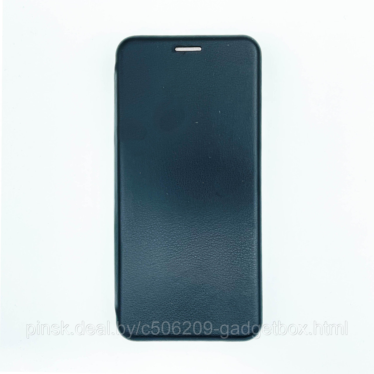 Чехол-книжка Flip Case для Xiaomi Redmi 9T / Poco M3 Черный, экокожа - фото 1 - id-p130058992