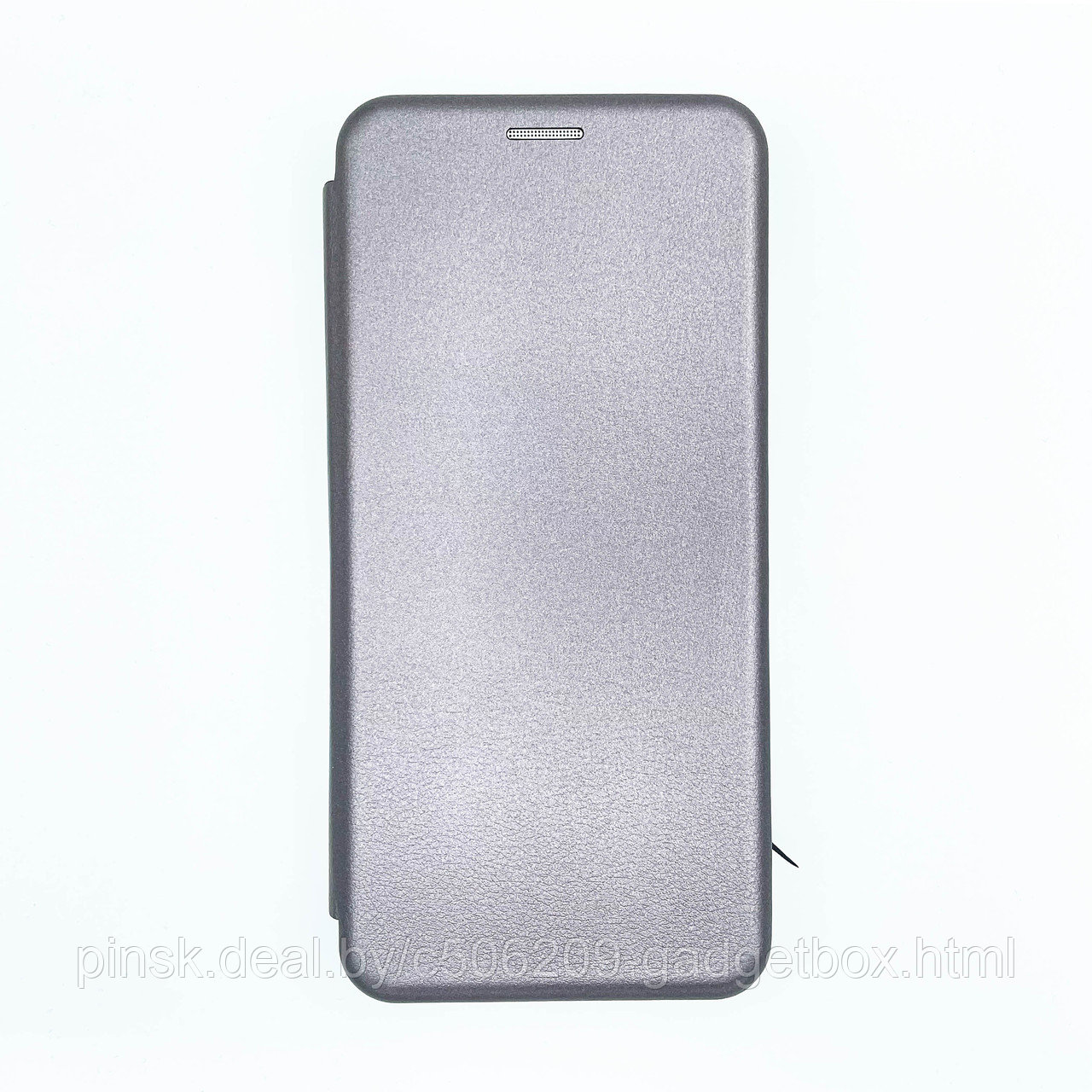 Чехол-книжка Flip Case для Xiaomi Redmi Note 9T / Poco X3 Серый, экокожа - фото 1 - id-p130059024