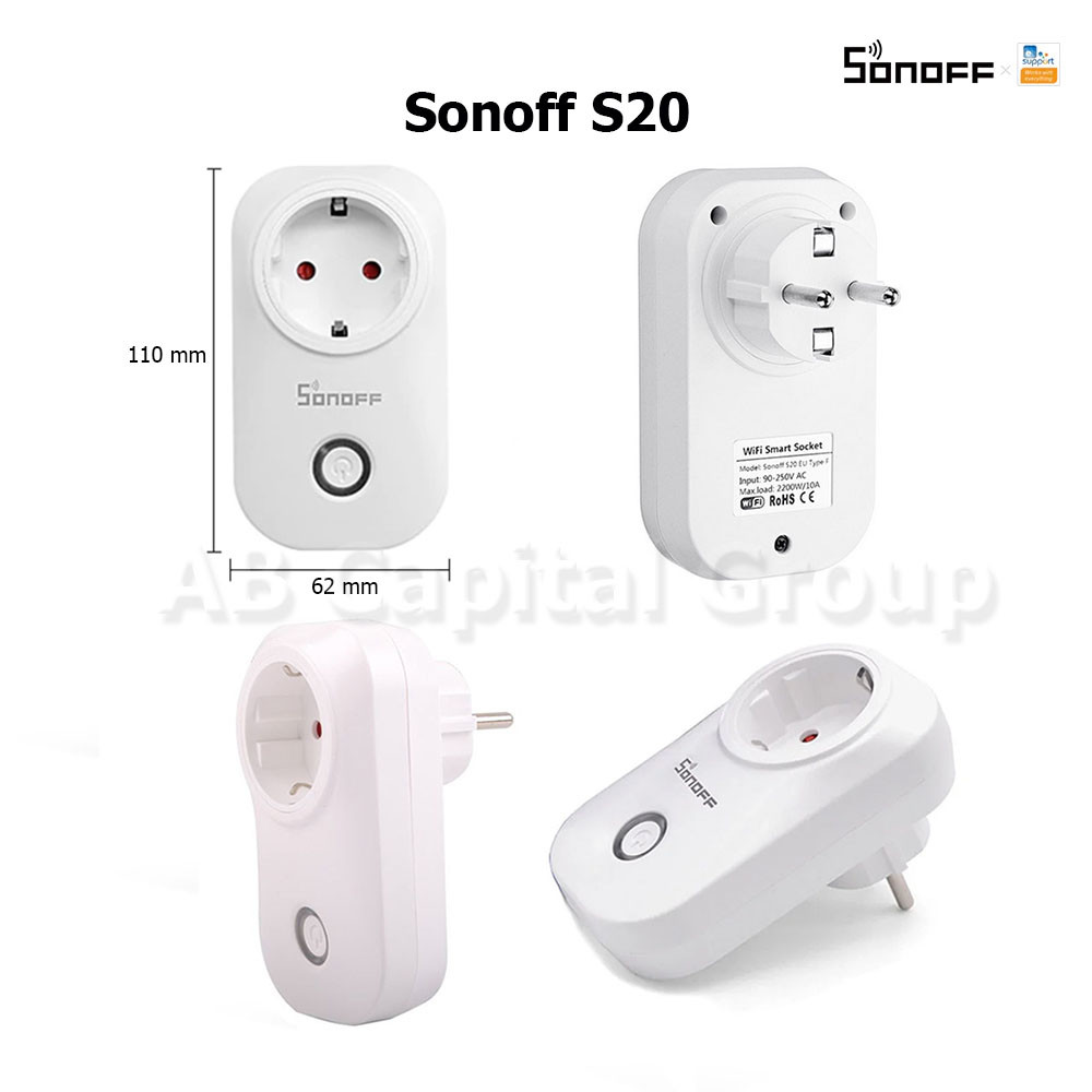 Sonoff S20 (умная Wi-Fi розетка) - фото 10 - id-p152967810