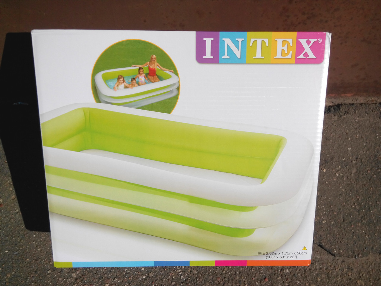 Надувной бассейн Intex 262x175x56см, арт. 56483 - фото 9 - id-p11327984