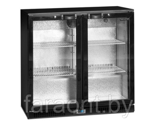 Шкаф холодильный со стеклом TEFCOLD DB200S барный черный - фото 1 - id-p152980714