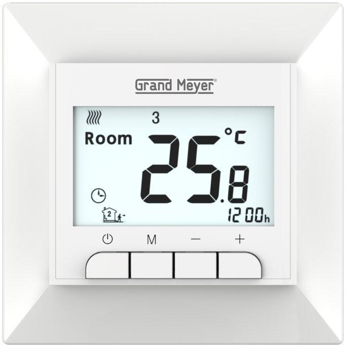 Терморегулятор для теплого пола Grand Meyer-119 Белый/Крем - фото 1 - id-p152981801