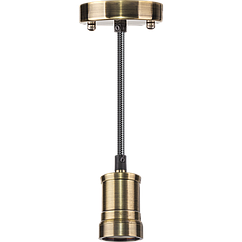 Декоративный подвесной светильник Navigator NIL-SF01-007-E27 60Вт 1,5м. метал. черненая бронза - фото 1 - id-p147592039