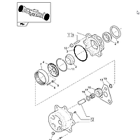 85827001,85825036/141591,45180,118370, 142088, СА0118370ПОДШИПНИК СТУПИЧНЫЙ CARRARO