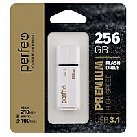 USB флэш-накопитель 256GB Perfeo USB 3.1 C15 White High Speed (210/100mbs)