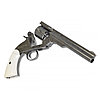 Пневматический револьвер ASG Schofield-6 steel grey 4,5 мм, фото 3