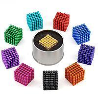 Магнитный куб Неокуб (Neocube) 5 мм, 216 шариков сфер, разноцветный - фото 9 - id-p153016747